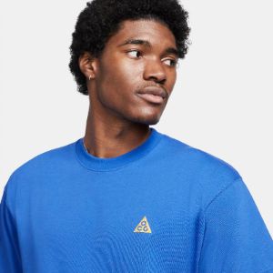 Nike ACG Logo Tee 'Hype Royal' DC4081-405 sold by KicksCrew