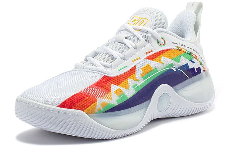 361 Degrees AG LVL UP 1 Aaron Gordon 'White Rainbow' 672311106-1 sold by KicksCrew product image thumbnail 2