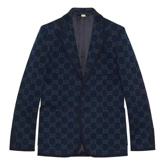 Gucci GG Cotton Jacket 'Blue' 770398-ZAO35-4544 sold by KicksCrew