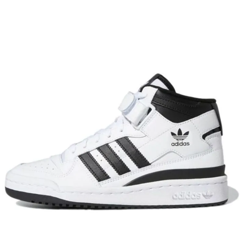 (GS) adidas Forum Mid 'White Black' FZ2083 sold by KicksCrew