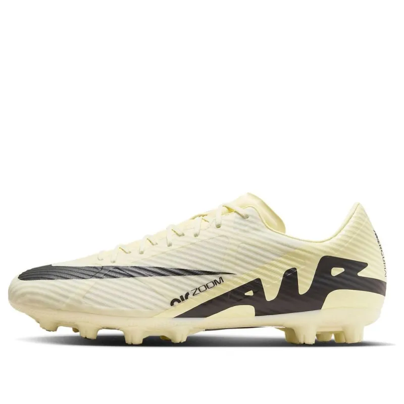 Nike Mercurial Vapor 15 Academy Hard-Ground Low-Top Soccer Cleats 'Lemonade Black' DJ5632-700 sold by KicksCrew