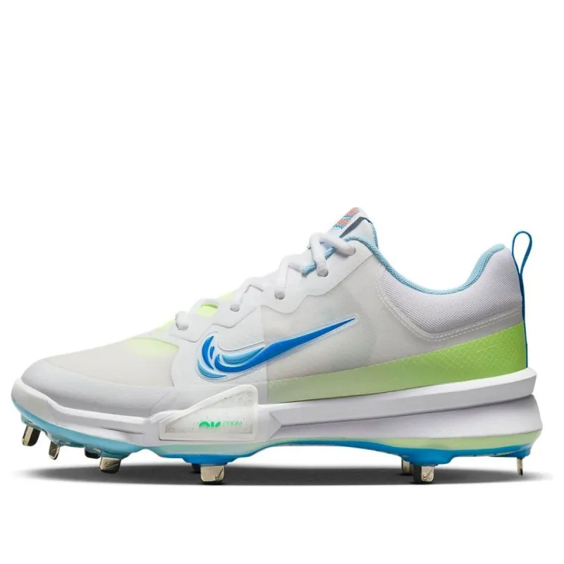 Nike Force Trout 9 Pro 'White Volt Aquarius Blue' FQ7941-100 sold by KicksCrew