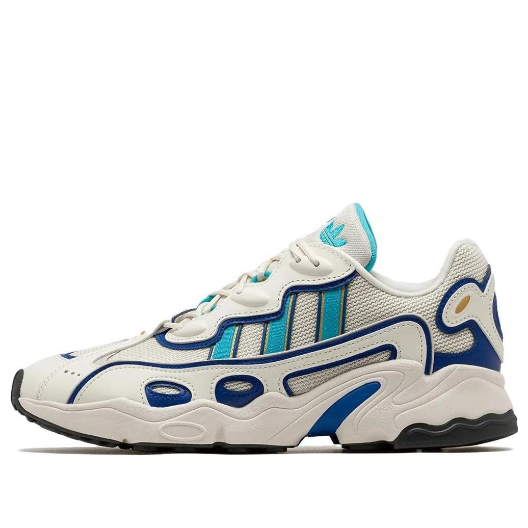 (WMNS) Adidas Originals Ozweego OG Shoes 'Off White Royal Blue Lucid Cyan' IE6999 sold by KicksCrew