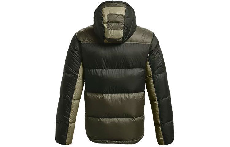 Under Armour ColdGear Infrared Down Blocked Jacket 'Black Olive' 1364895-310 sold by KicksCrew product image thumbnail 2