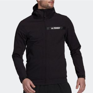 adidas Terrex Multi Stretch Softshell Jacket 'Black' GU6490 sold by KicksCrew