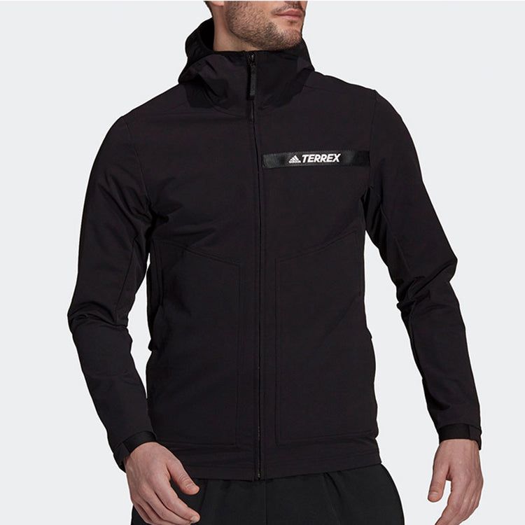 adidas Terrex Multi Stretch Softshell Jacket 'Black' GU6490 sold by KicksCrew product image thumbnail 2