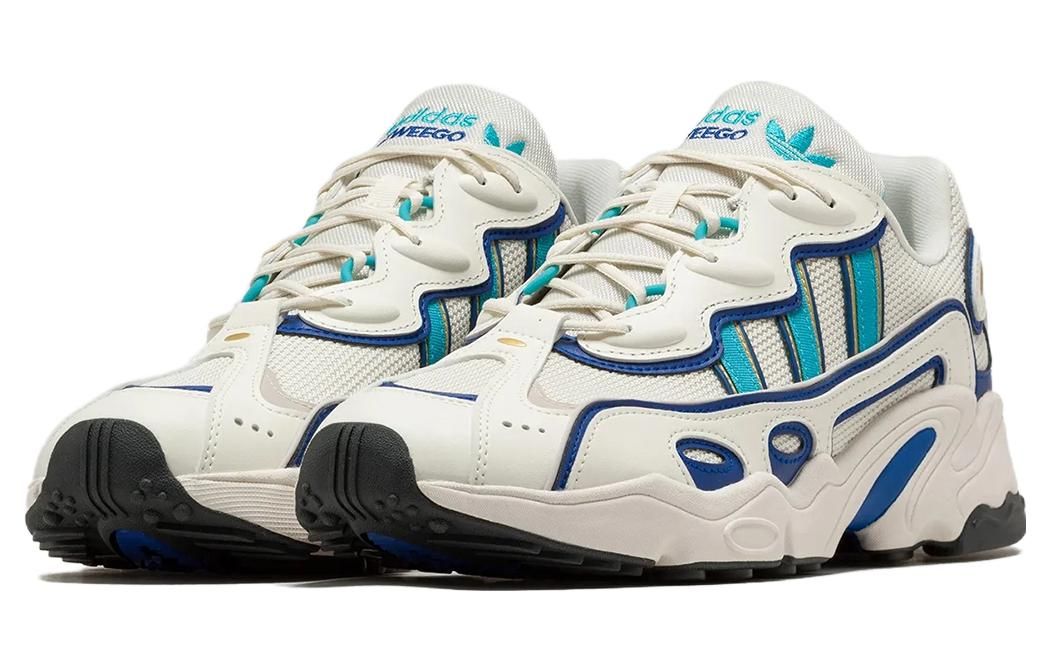 (WMNS) Adidas Originals Ozweego OG Shoes 'Off White Royal Blue Lucid Cyan' IE6999 sold by KicksCrew product image thumbnail 3