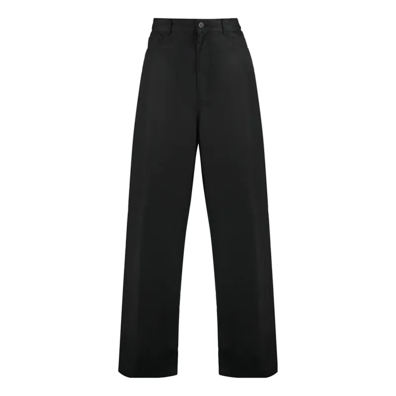 Balenciaga Cotton Trousers 'Black' 746513TNM601000 sold by KicksCrew