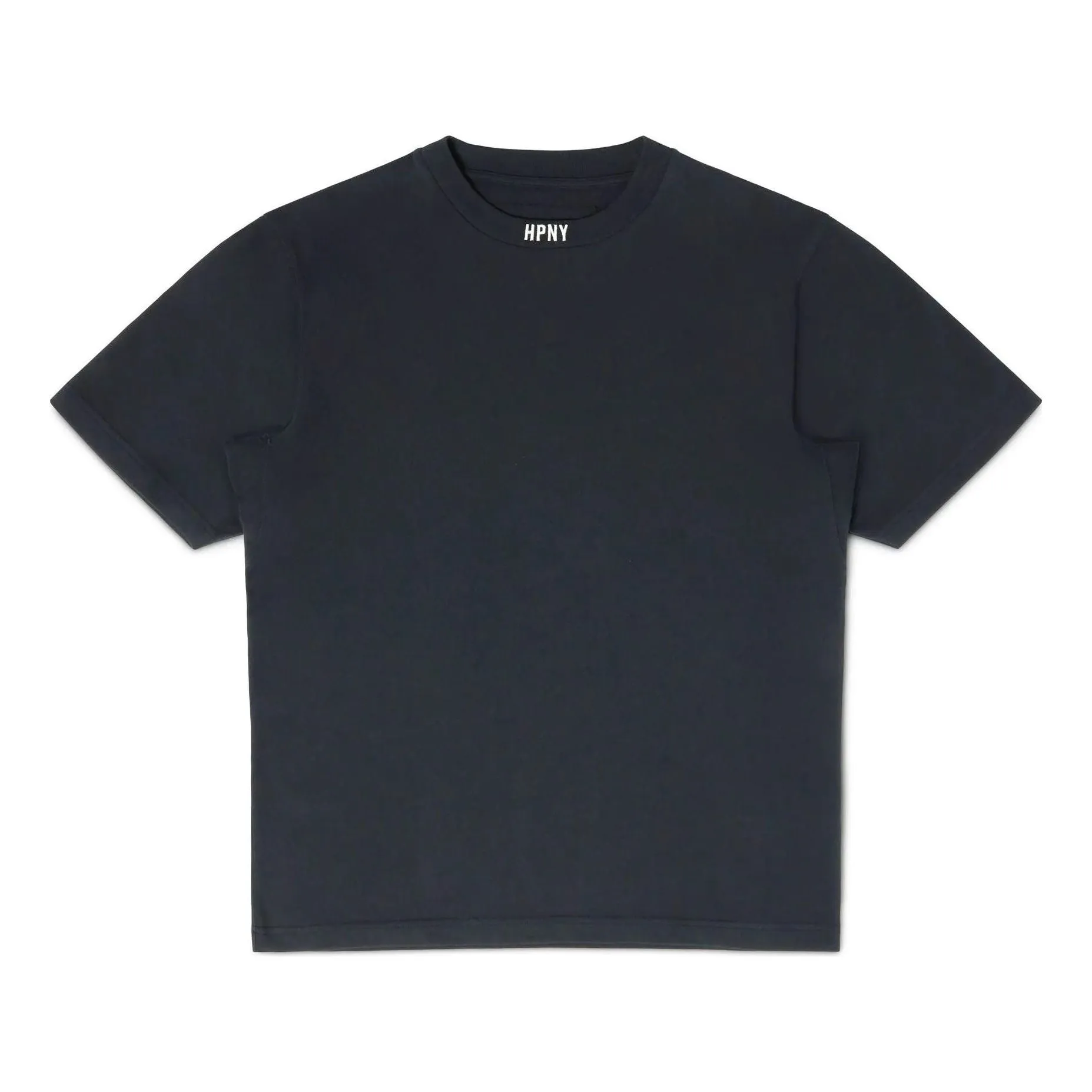 HERON PRESTON FW22 Emblem T-shirt 'Black White' HMAA034C99JER0021001 sold by KicksCrew