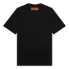 HERON PRESTON FW22 Emblem T-shirt 'Black White' HMAA034C99JER0021001 sold by KicksCrew