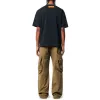 HERON PRESTON FW22 Emblem T-shirt 'Black White' HMAA034C99JER0021001 sold by KicksCrew