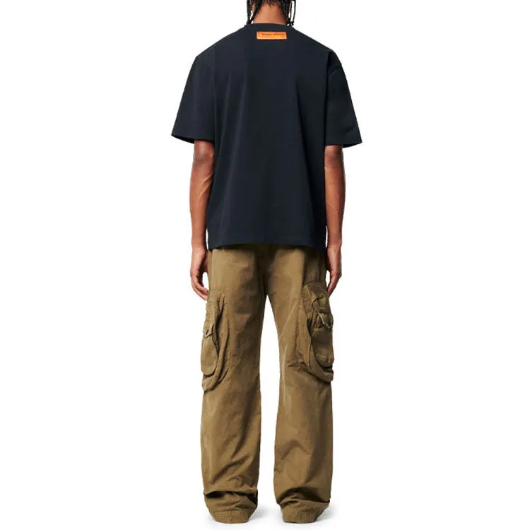 HERON PRESTON FW22 Emblem T-shirt 'Black White' HMAA034C99JER0021001 sold by KicksCrew product image thumbnail 4