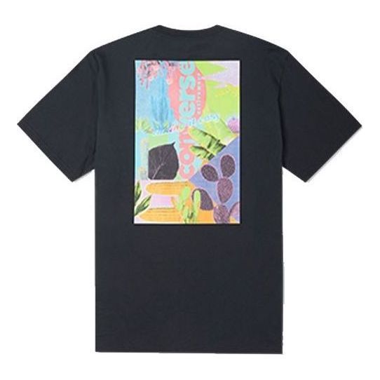 Converse Neon Nature Graphic T-Shirt 'Black' 10023463-A02 sold by KicksCrew