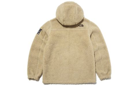 THE NORTH FACE Hood Fleece Eco Jacket 'Brown' NJ4FL57B sold by KicksCrew