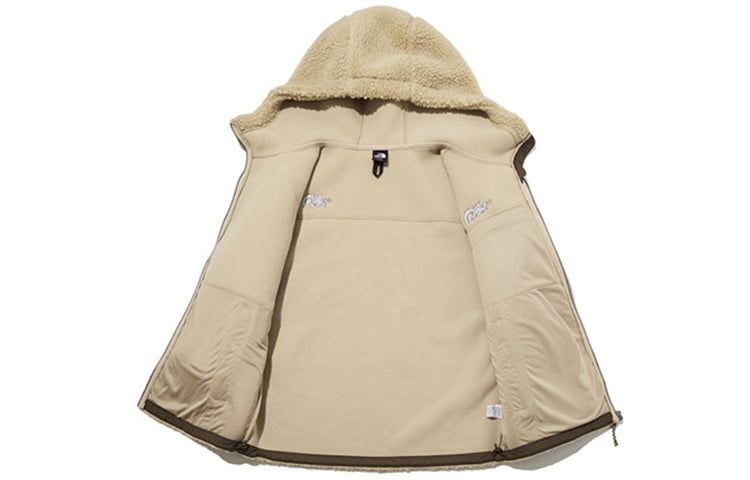 THE NORTH FACE Hood Fleece Eco Jacket 'Brown' NJ4FL57B sold by KicksCrew product image thumbnail 4