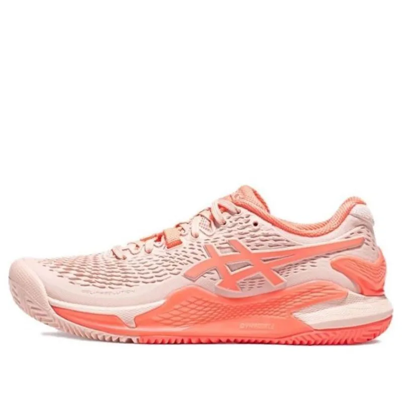 (WMNS) ASICS Gel-Resolution 9 Clay 'Pearl Pink Sun Coral' 1042A224-700 sold by KicksCrew