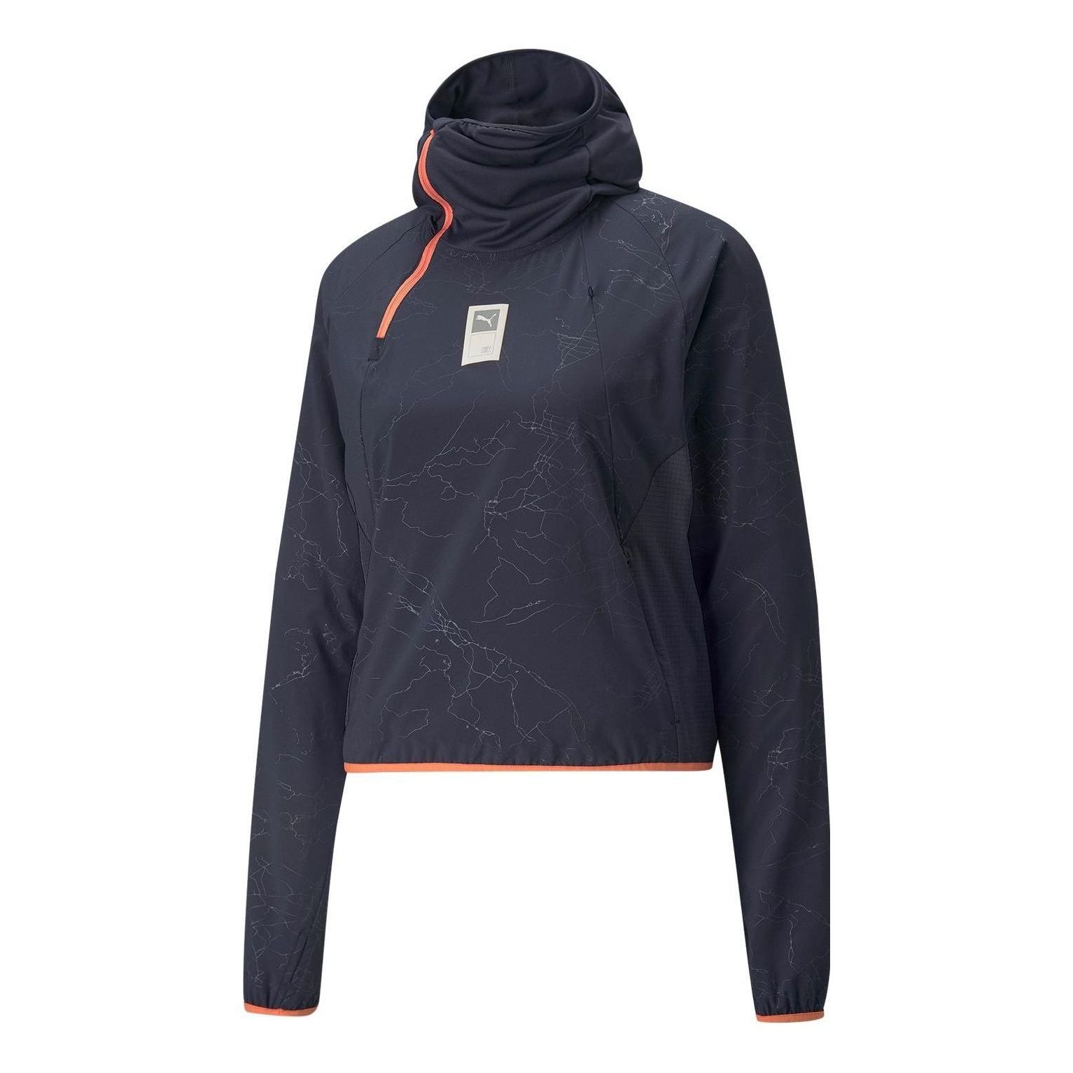 (WMNS) Puma x First Mile Woven Jacket 'Navy' 521416-43 sold by KicksCrew