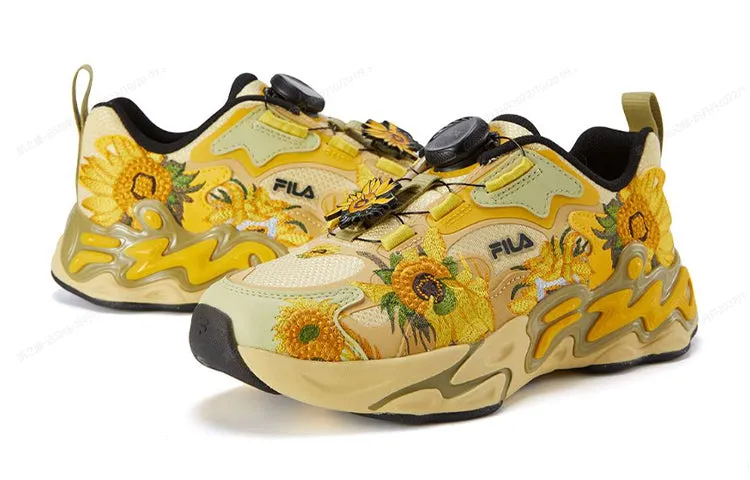 (GS) FILA Fashion Running Sneakers 'Yellow' K15B211111FYE sold by KicksCrew product image thumbnail 4