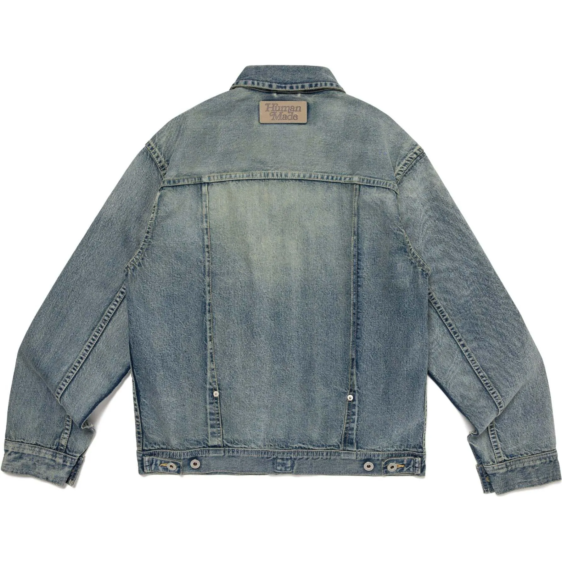 HUMAN MADE Denim Work Jacket 'Indigo' XX27JK012 sold by KicksCrew product image thumbnail 2
