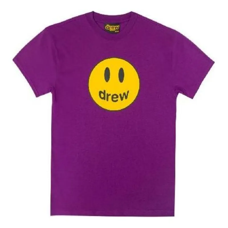 Drew House Mascot T-shirt 'Purple' DR-FW20-95 sold by KicksCrew