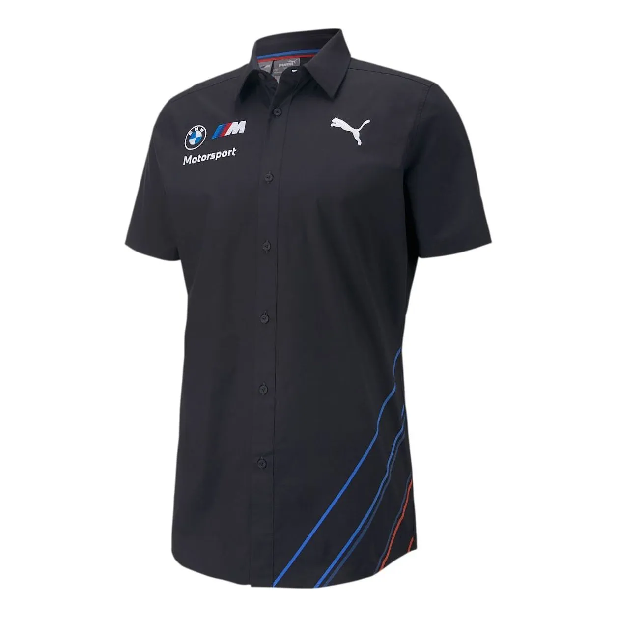 PUMA BMW Motorsport Team Shirt 'Black' 763337-01 sold by KicksCrew