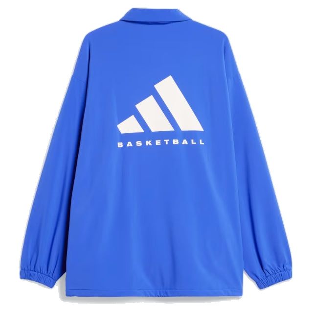 adidas Basketball Coach Jacket 'Blue' IW1633 sold by KicksCrew product image thumbnail 2