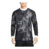 Nike Dir-Fit FC Graphic Long-Sleeved T-shirt 'Black' DV9799-068 sold by KicksCrew