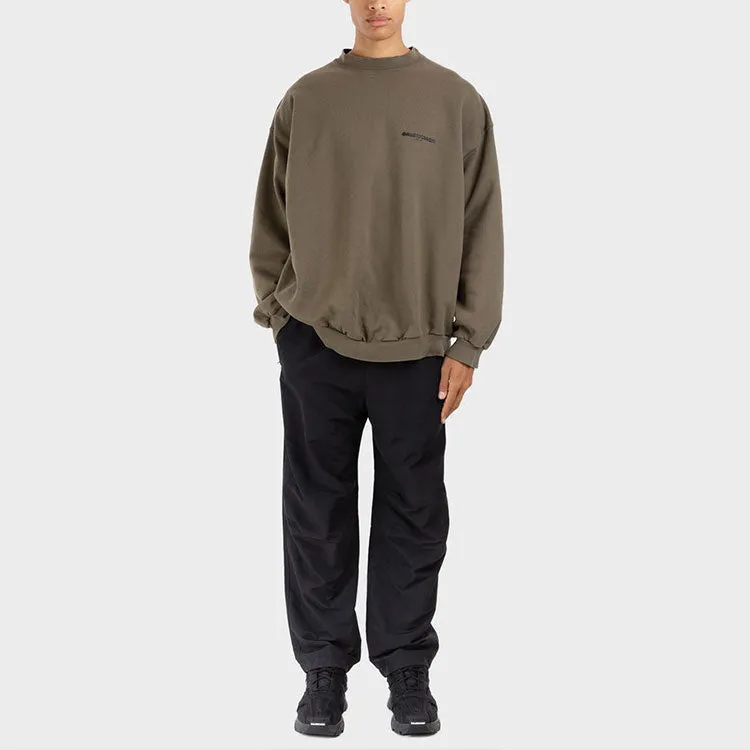 Balenciaga Strike 1917 Crewneck Sweater Oversized 'Khaki' 699212TMVH22930 sold by KicksCrew product image thumbnail 2