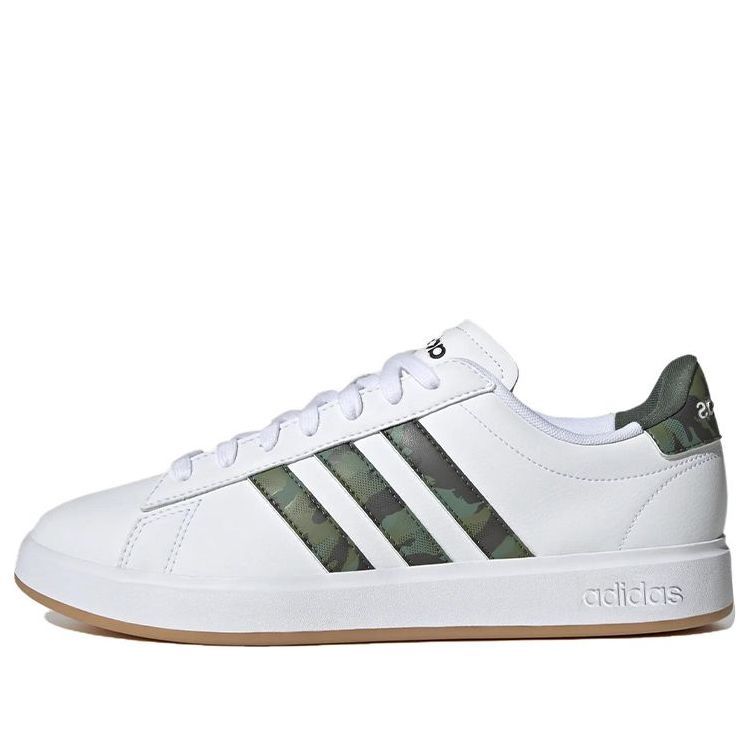 Adidas Grand Court 'White Camo Gum' GY2486 sold by KicksCrew