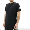 adidas Freelift Ultimate Aeroready D2M T-Shirt 'Black Whtie' GU2771 sold by KicksCrew