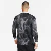 Nike Dir-Fit FC Graphic Long-Sleeved T-shirt 'Black' DV9799-068 sold by KicksCrew