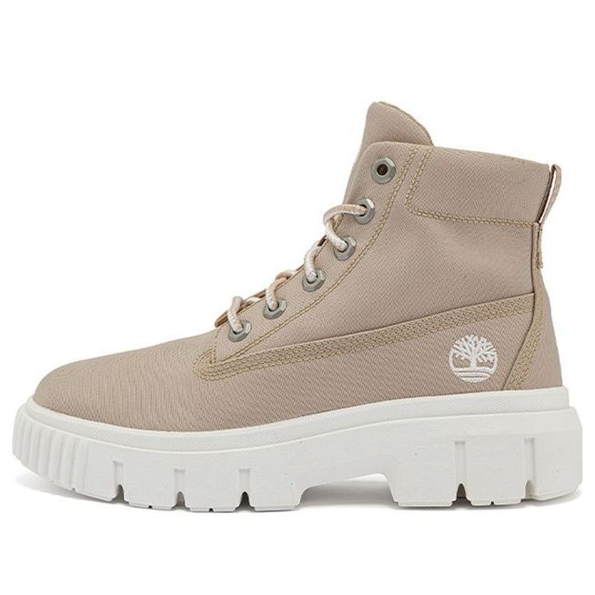 (WMNS) Timberland Greyfield Boot 'Light Beige Canvas' A2JGDW sold by KicksCrew