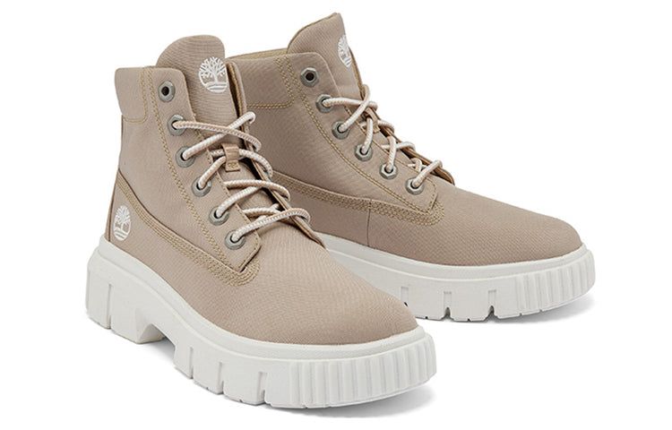 (WMNS) Timberland Greyfield Boot 'Light Beige Canvas' A2JGDW sold by KicksCrew product image thumbnail 4