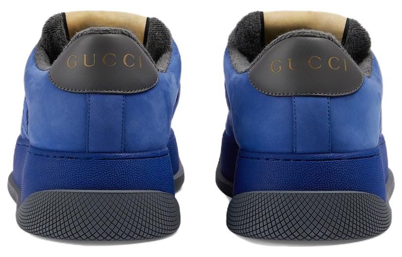 GUCCI Screener GG Sneakers 'Blue Red' 750048-FAB4C-4246 sold by KicksCrew product image thumbnail 5
