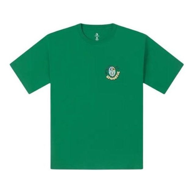 Converse Summer Outdoor Graphic T-Shirt 'Green' 10027229-A02 sold by KicksCrew