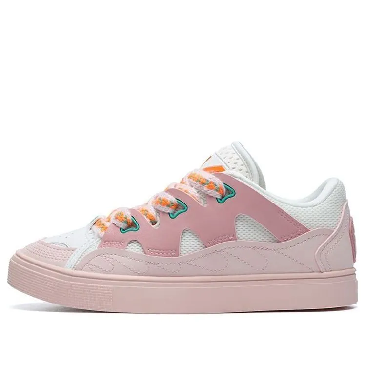 (WMNS) FILA FUSION Casper Shoes 'Pink White' T12W135109FBS sold by KicksCrew