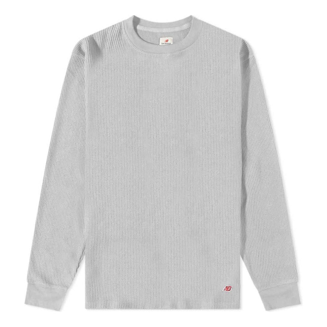 New Balance Made in USA Long Sleeve Thermal T-Shirt 'Athletic Grey' MT23546-AG sold by KicksCrew