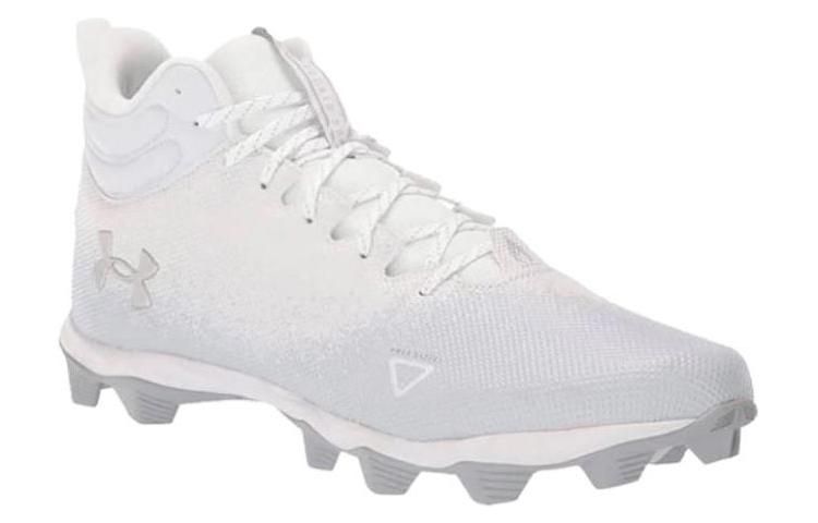 Under Armour Spotlight Franchise RM 2.0 Cleats 'White Grey' 3025083100 sold by KicksCrew product image thumbnail 3