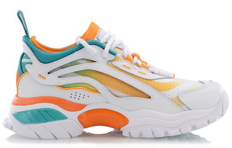 (WMNS) Li-Ning Aurora Windwalker x Gilr Bad Five 'White Orange' AGLP108-1 sold by KicksCrew product image thumbnail 3