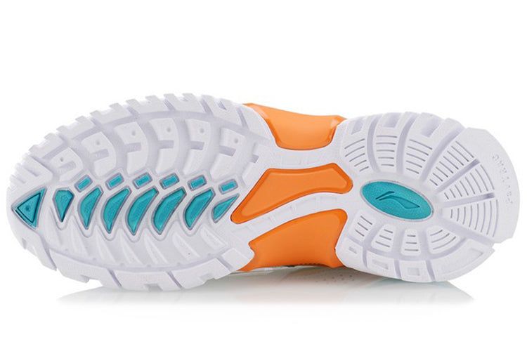 (WMNS) Li-Ning Aurora Windwalker x Gilr Bad Five 'White Orange' AGLP108-1 sold by KicksCrew product image thumbnail 5