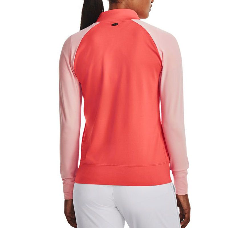 (WMNS) Under Armour Storm Midlayer Full Zip Jacket 'Pink Orange' 1377331-690 sold by KicksCrew product image thumbnail 4