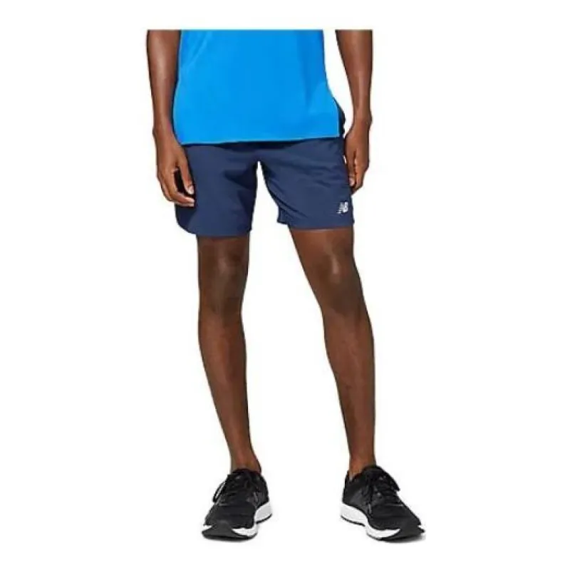 New Balance Accelerate 7 Inch Shorts 'Blue White' MS23230-NGO sold by KicksCrew
