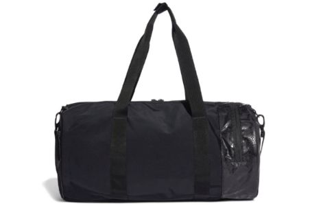 (WMNS) adidas by Stella McCartney Printed Round Duffel Bag 'Black' FP8428 sold by KicksCrew