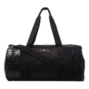 (WMNS) adidas by Stella McCartney Printed Round Duffel Bag 'Black' FP8428 sold by KicksCrew