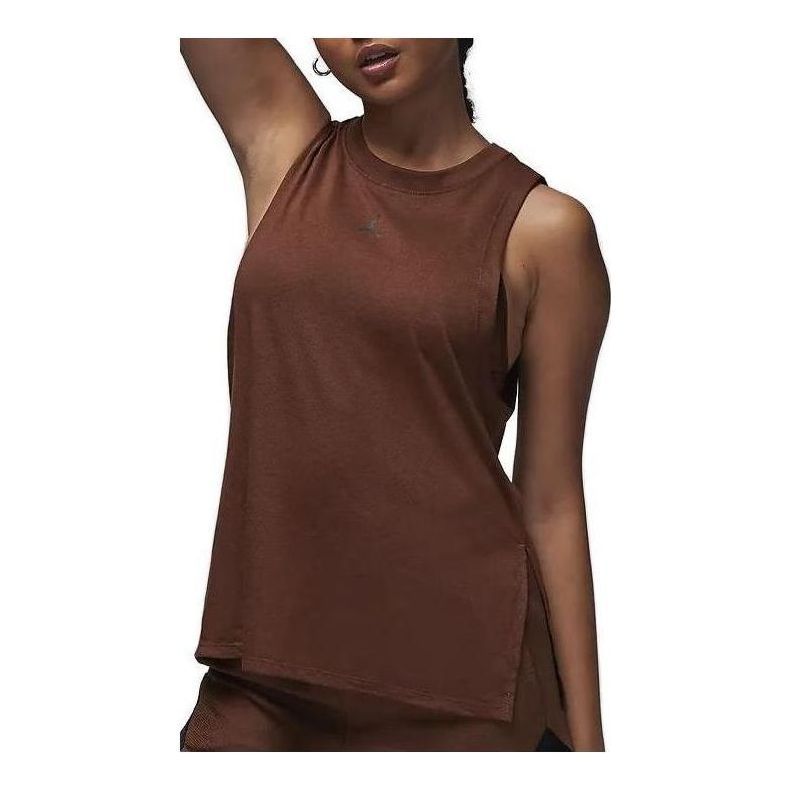 (WMNS) Air Jordan Sport Diamond Tank Top 'Brown' FB4629-259 sold by KicksCrew