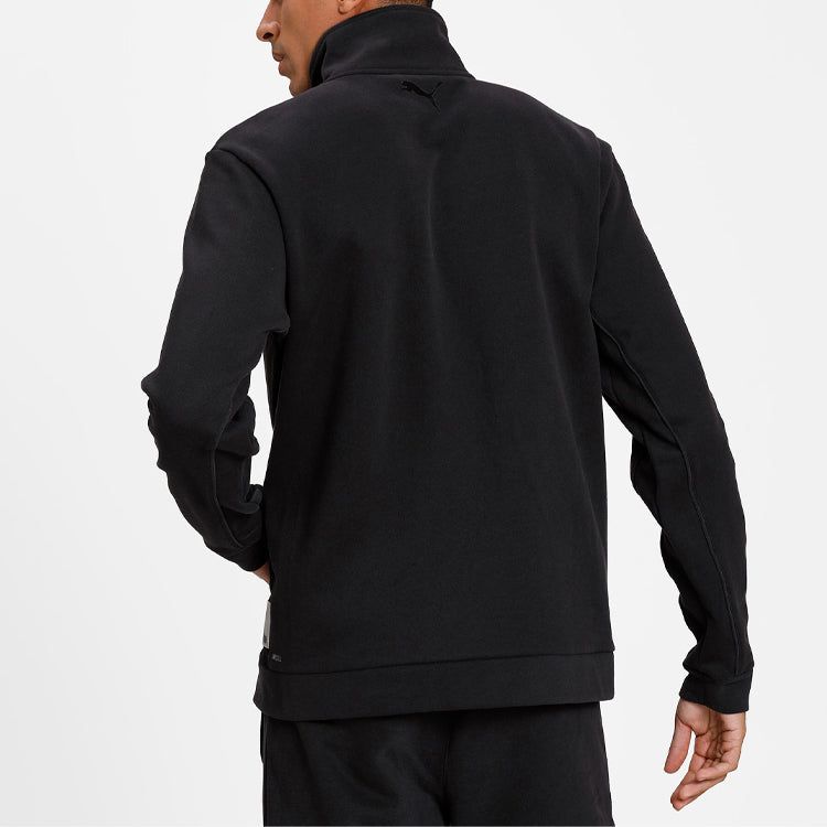 Puma Fit Long Sleeve Training Full-Zip Jacket 'Black' 519431-03 sold by KicksCrew product image thumbnail 4