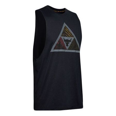 Under Armour Project Rock Mana Tank Top 'Black' 1351589-001 sold by KicksCrew