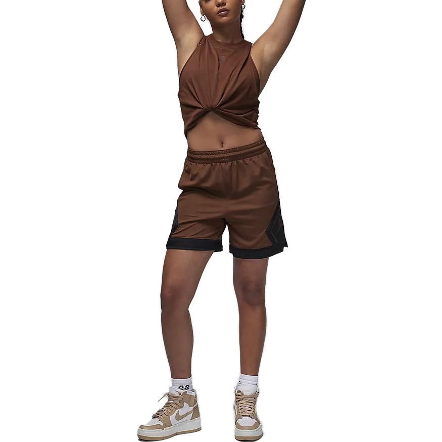 (WMNS) Air Jordan Sport Diamond Tank Top 'Brown' FB4629-259 sold by KicksCrew product image thumbnail 3