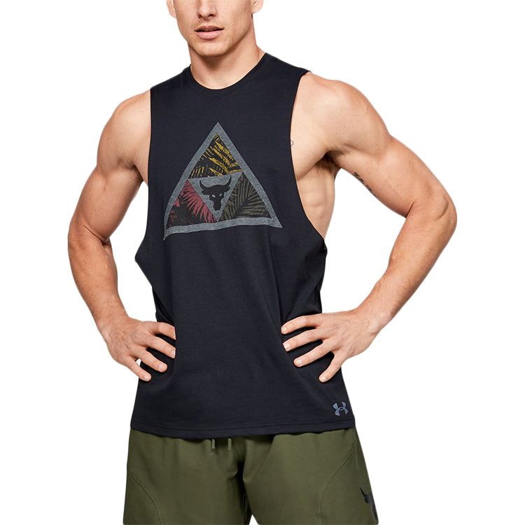 Under Armour Project Rock Mana Tank Top 'Black' 1351589-001 sold by KicksCrew product image thumbnail 3