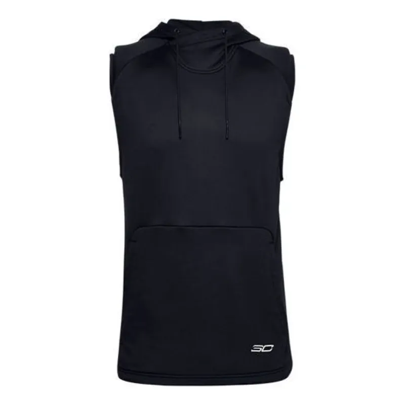 Under Armour Curry Sleeveless Hoodie 'Black' 1356995-001 sold by KicksCrew